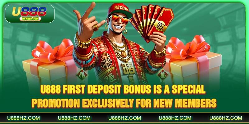 U888 First Deposit Bonus - Double Your Starting Capital 1 U888 first deposit bonus is a special promotion exclusively for new members