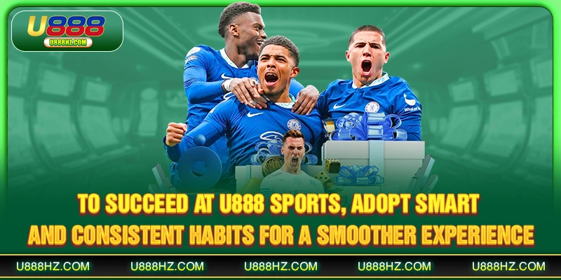To succeed at U888 sports, adopt smart and consistent habits for a smoother experience